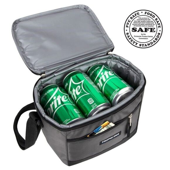 Lunch Bag Insulated 6 Can Waterproof Leakproof Food Lunch Bag Men Women Kids NEW - Picture 3 of 6